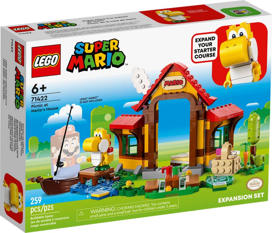 LEGO super mario picnic en la casa de mario 71422