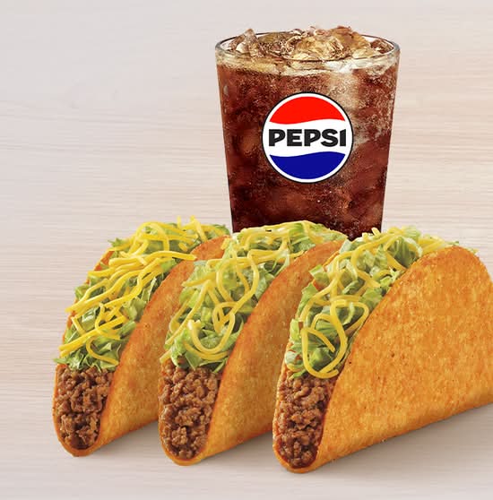 3 Doritos Locos Tacos Combo