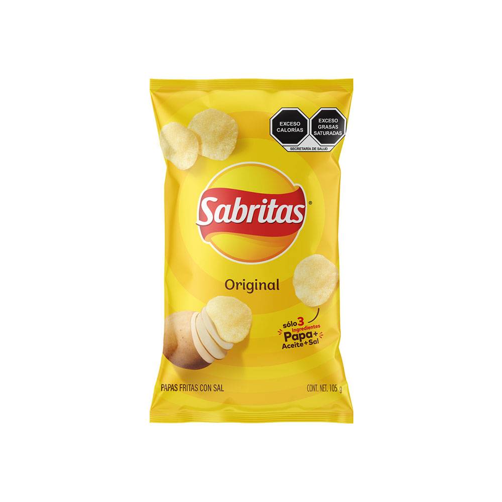 Sabritas papas fritas original