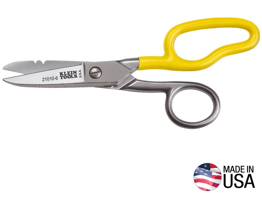 Klein Tools Free-Fall Snip, Scraper, File, Serrated Blades | 210106SEN
