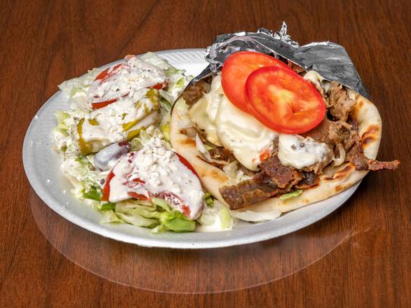 Gyro Melt Platter Combo
