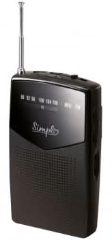 Radio Simple SPR31 - Negro