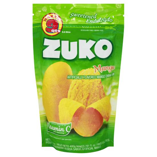 Zuko Mango Drink Mix (14.1 oz)