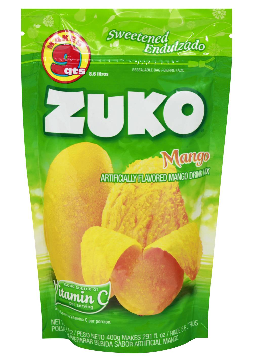 Zuko Mango Drink Mix (14.1 oz)