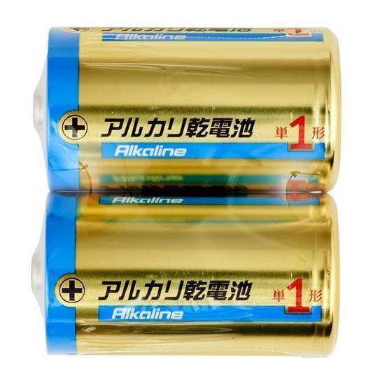 くらしリズムアルカリ乾電池単１形２Ｐ:4549980399682
