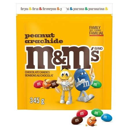 M&M's Candies, Peanut Chocolate (345 g)