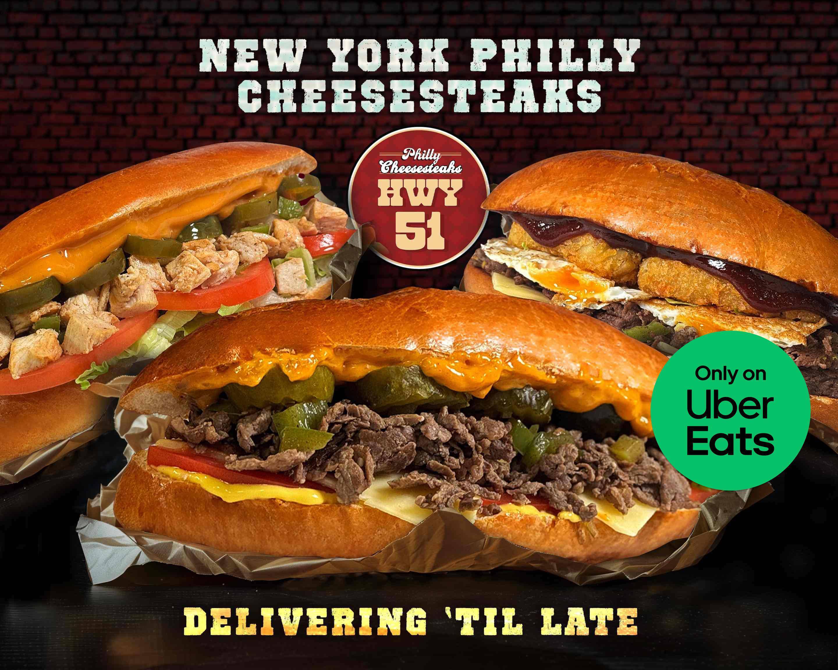 HWY51 Philly Cheese Steaks (Dalston) Menu Takeaway in London