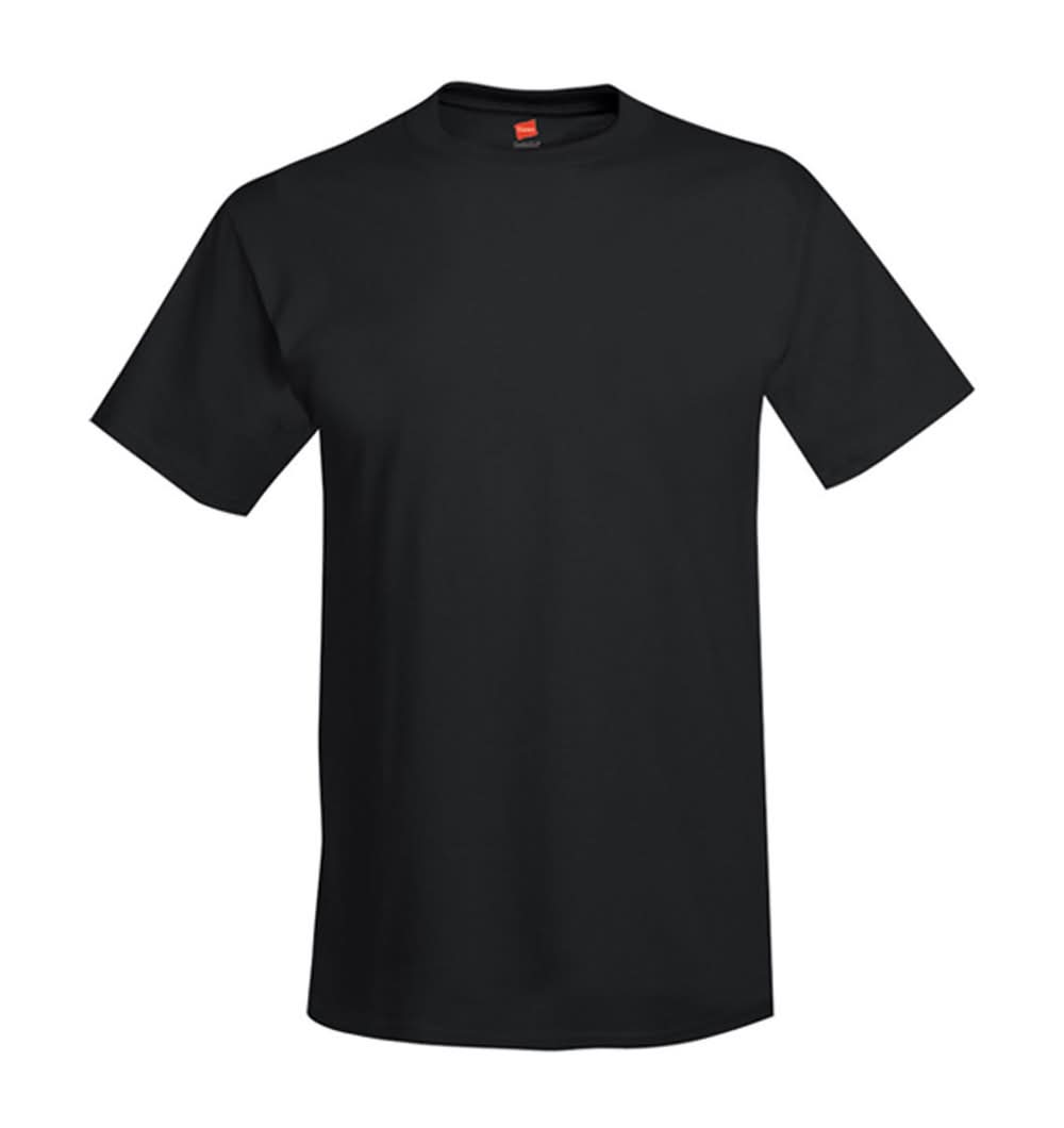 Hanes Men'S Short Sleeve Tee - Black Xl