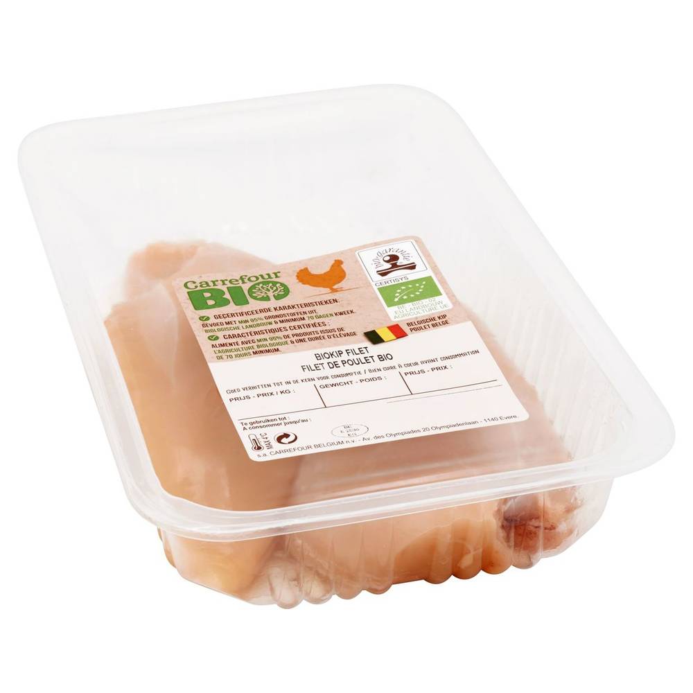 Carrefour Bio Filet de Poulet +/-300g