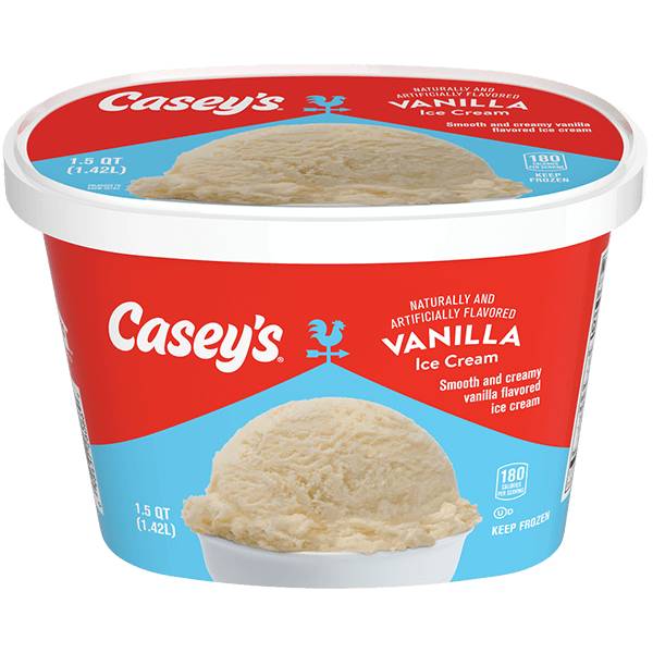 Casey's Vanilla Ice Cream 48oz