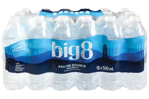 Big 8 Eau De Source 18 X 500Ml / Big 8 Spring Water 18 x 500 ml (bottles)