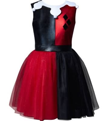 DC Comics Girls' Harley Quinn Costume Dress Delivery Near Me | Order Online  | Uber Eats