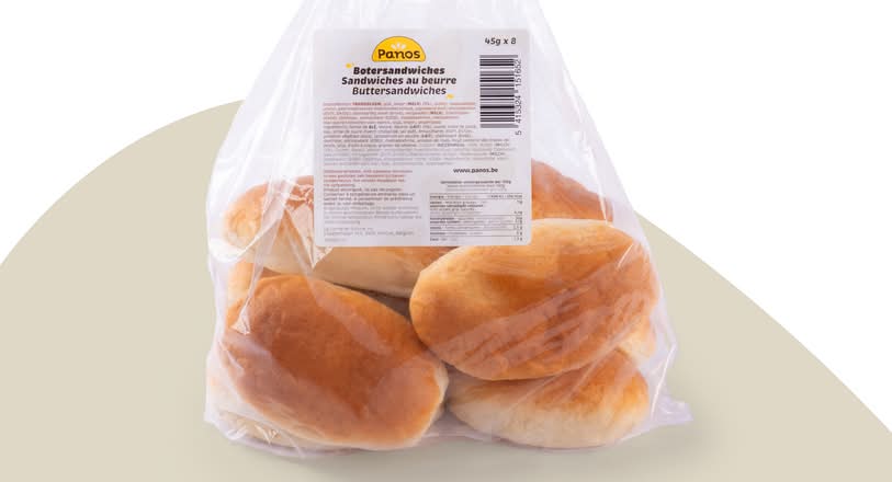 Sandwich mou au beurre 45g (10pc)