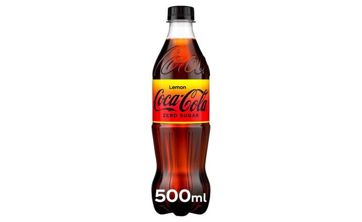 Coca-Cola Zero Lemon 500ml Bottle (406766)