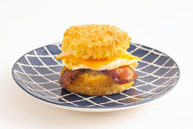 Retro Biscuit - Bacon, Egg & Cheese