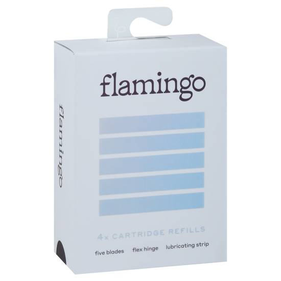 Flamingo Razor Cartridge Refills (4 ct)