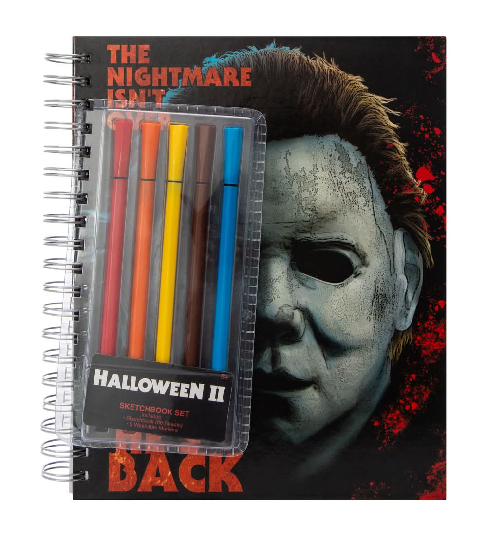Halloween II Sketchbook Set