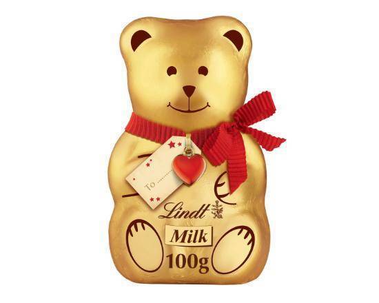 Lindt Teddy Milk Chocolate with Gift Tag 100g