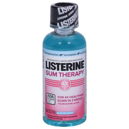 Listerine Gum Therapy Antiplaque & Gingivitis Antiseptic Mouthwash, Glacier Mint