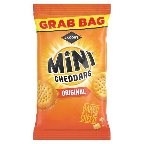 Jacob's Mini Cheddars Original Snack Biscuits (cheese )