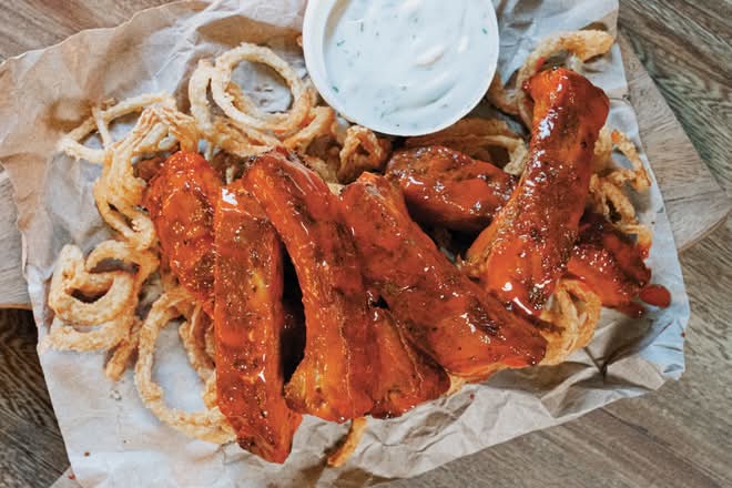 Fried Ribs Appetizer