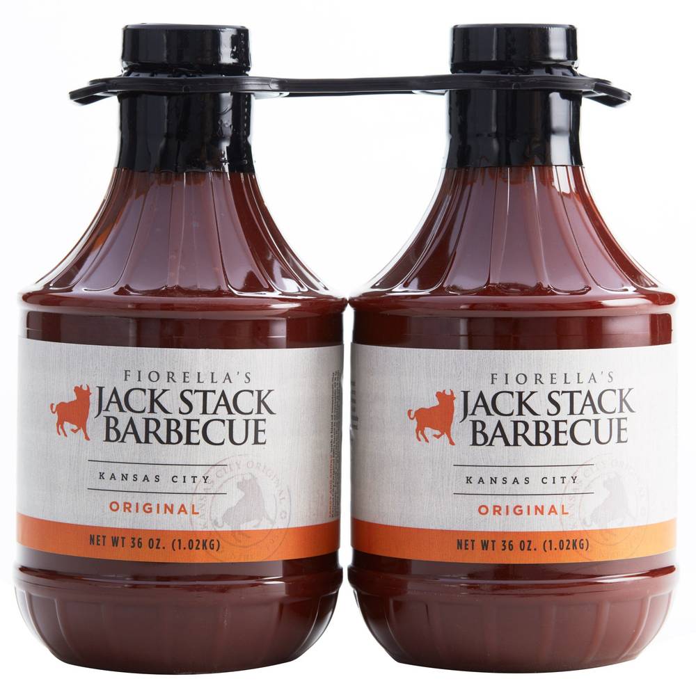 Fiorella's Jack Stack Barbecue Sauce, 36 oz, 2-count