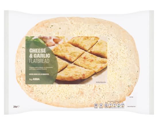 ASDA Cheese & Garlic Flatbread (250g)