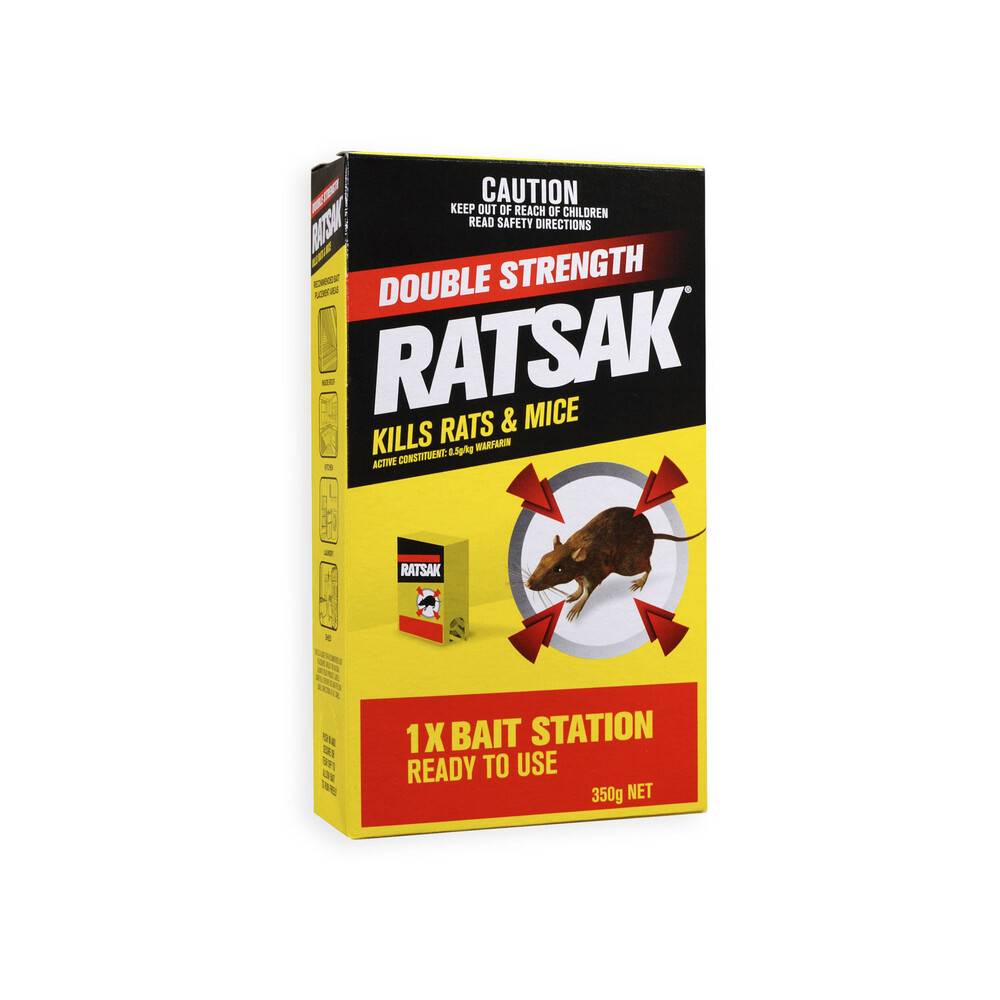 Ratsak Rat & Mouse Bait 350g