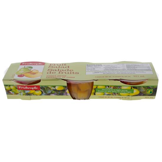 Fruitropic Fruit Salad Cups, 3Pc (3X107ML)