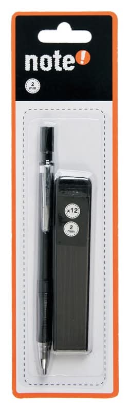 Lapiseira 2mm com 12 Minas Note!