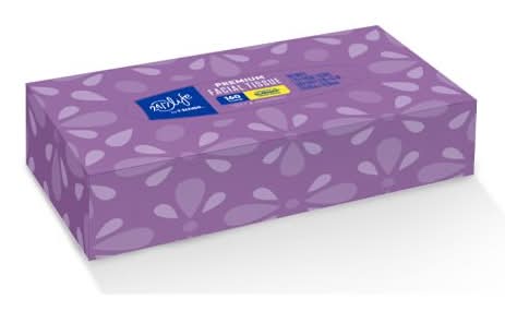 24/7 Life Facial Tissue Flat Box