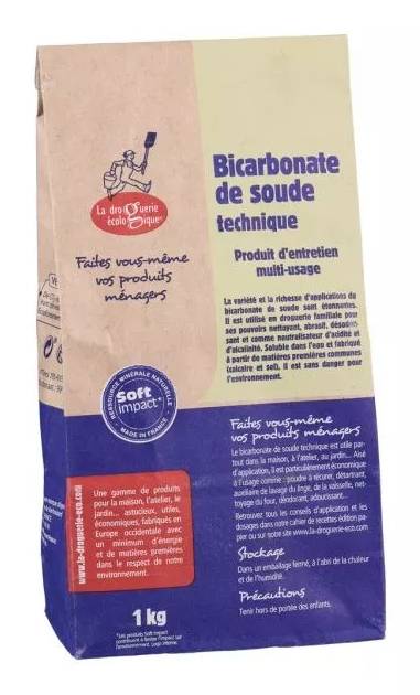 La Droguerie Écologique - Bicarbonate de soude (1kg)