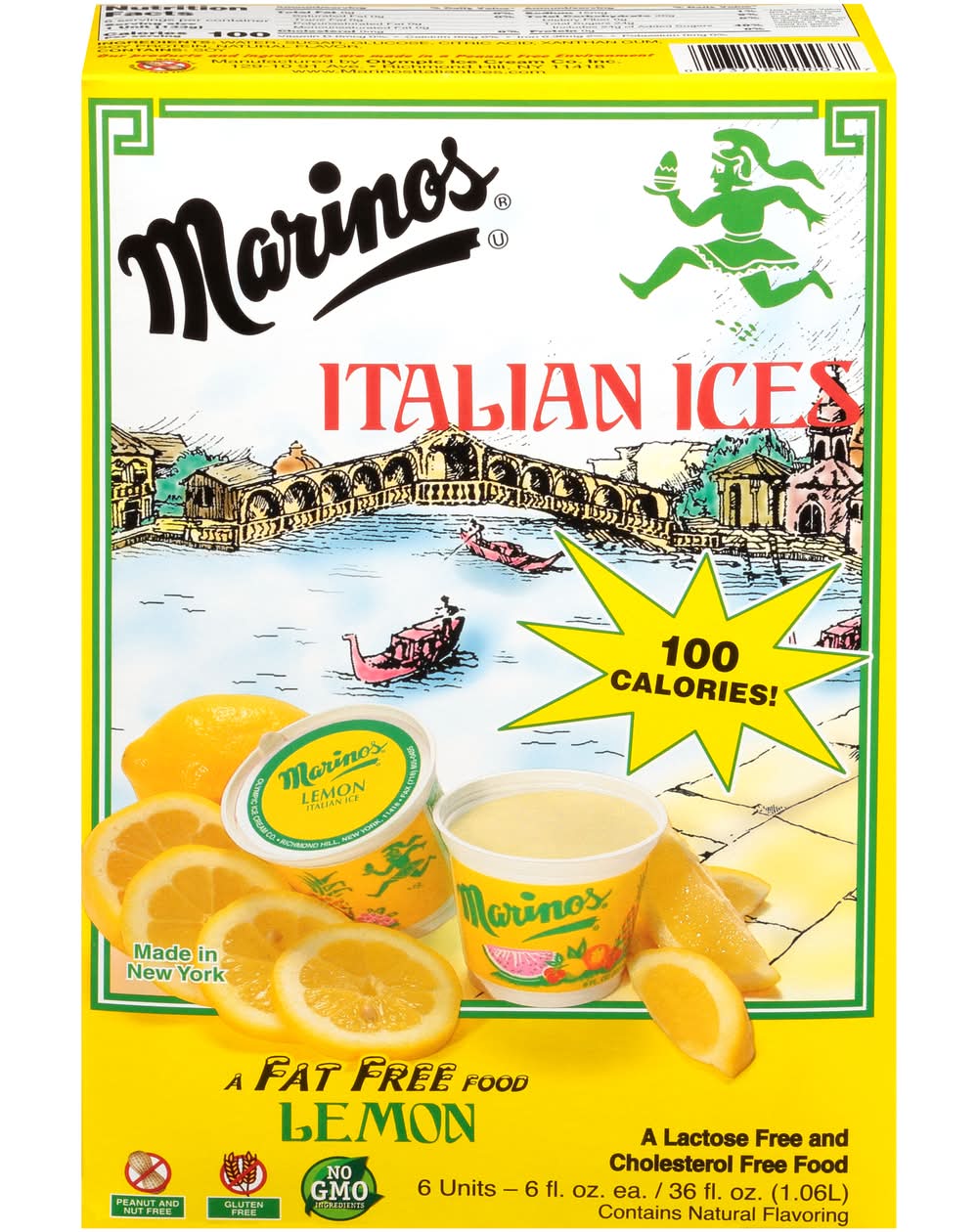 Marinos Lemon Italian Ices (36 fl oz)