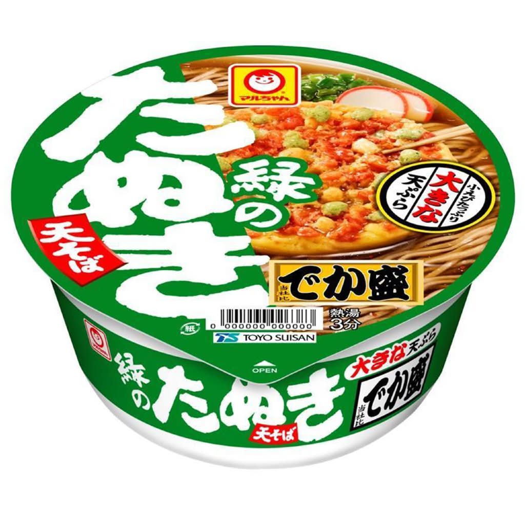 東洋水産 緑のたぬき 天そば でか盛 (146g)