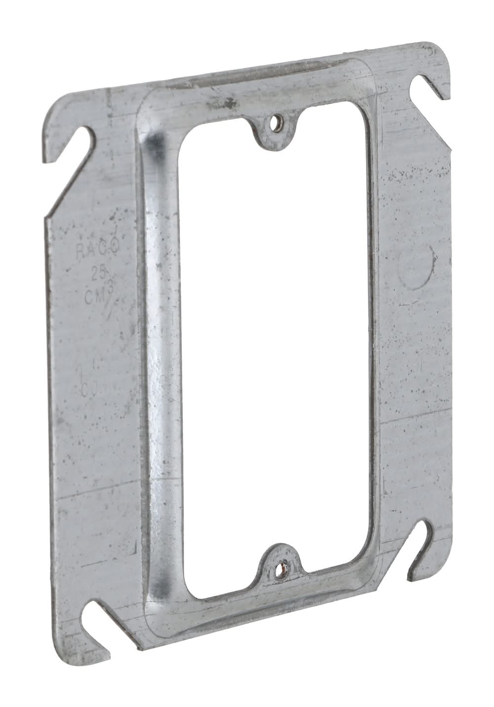Hubbell 1 -Gang Square Gray Metal Electrical Box Cover