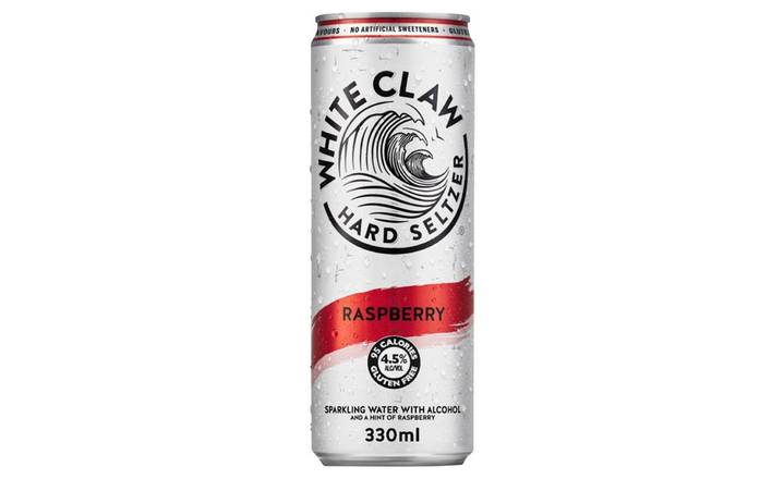 White Claw Hard Seltzer Raspberry 330ml (401655)