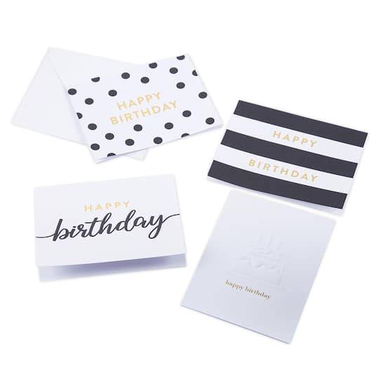 Recollections Happy Birthday Cards and Envelope Sets (40 ct)