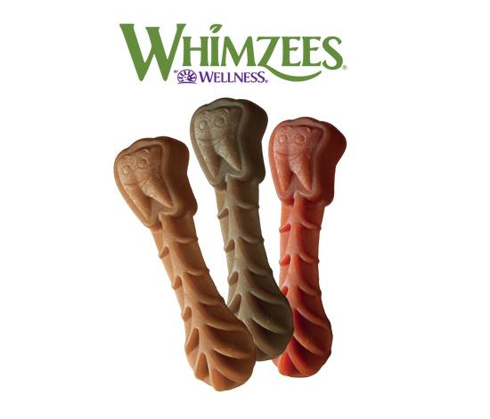 Whimzees By Wellness Brushzees Natural Grain Free Dental Dog Treats (small)