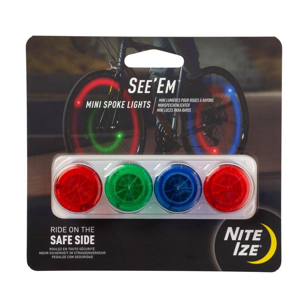 Nite Ize See'Ems Mini Led Spoke Lights (4-Pack)