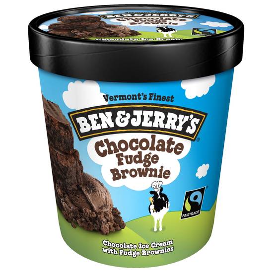 Ben & Jerry's Chocolate Fudge Brownie Ice Cream Pint, 16 OZ