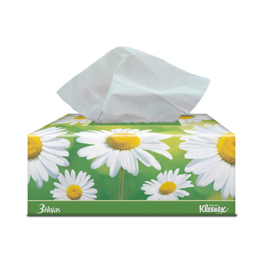 Kleenex · Pañuelos desechables manzanilla (100 un)