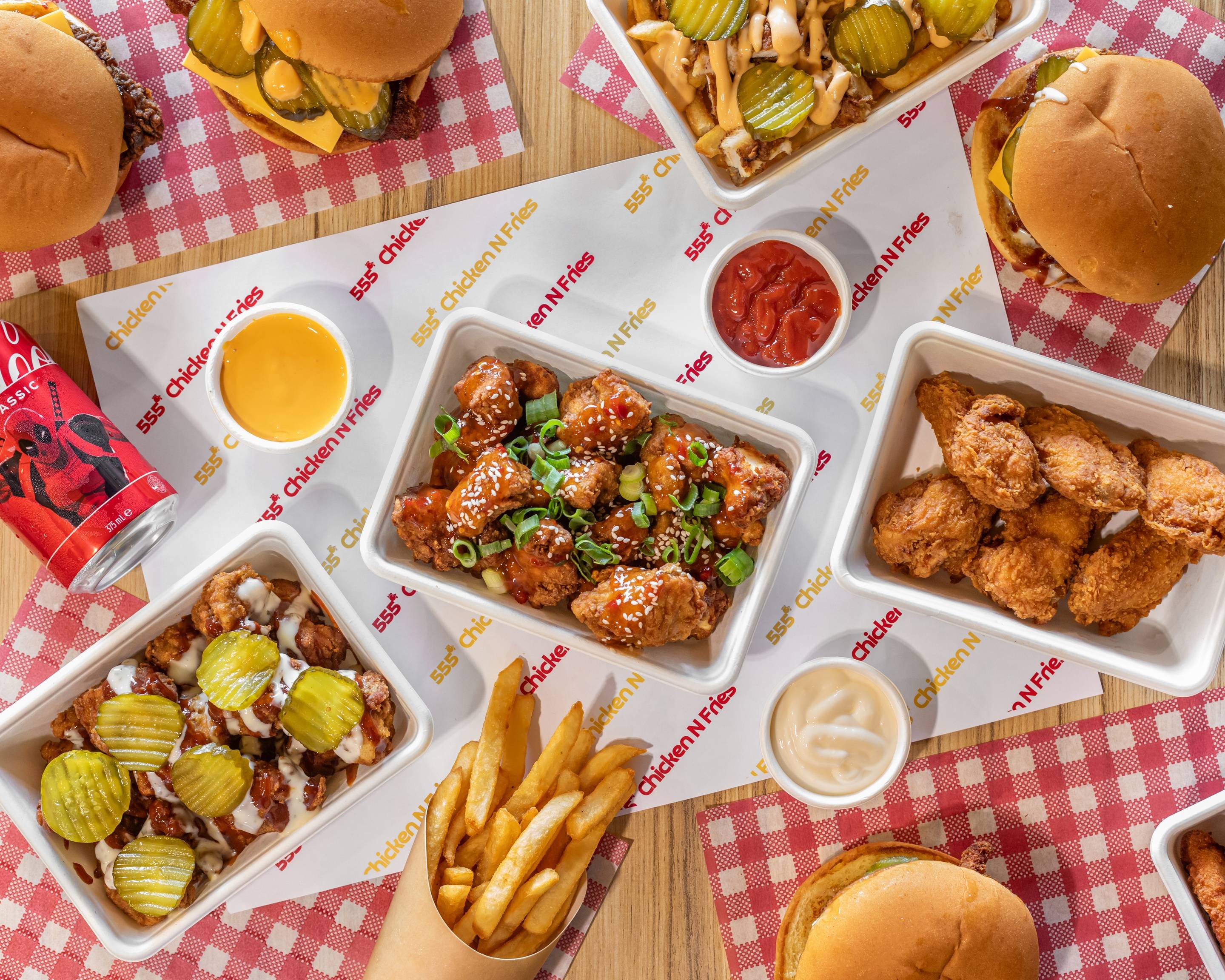555 Chicken N Fries Menu Takeout in Brisbane | Delivery Menu & Prices ...