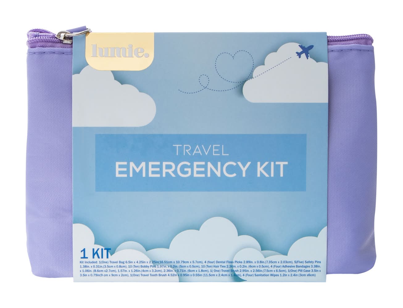 Lumie. Travel Emergency Kit