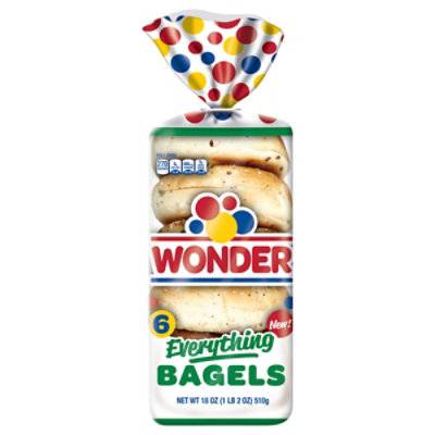 Wonder Everything Bagels 6 Count
