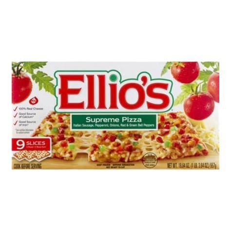Ellio's Frozen Supreme Pizza (19.64 oz)