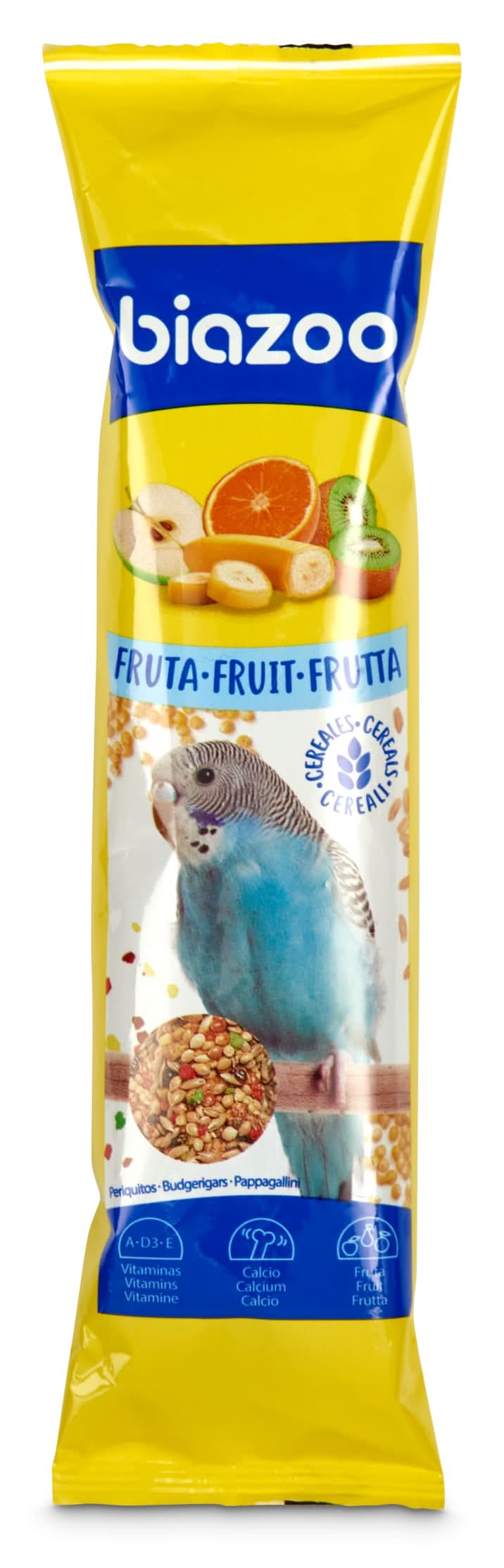 Barritas Con Fruta Para Periquitos Biazoo Bolsa 60 G