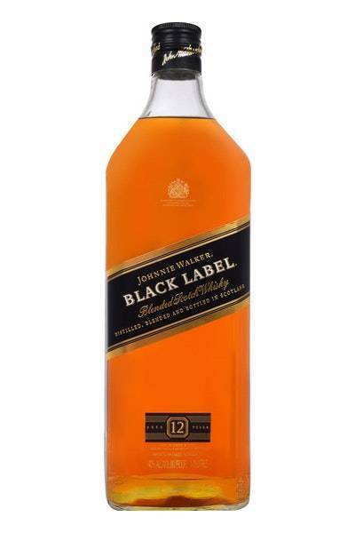 Johnnie Walker Black Label Blended Scotch Whisky (1.75L bottle)