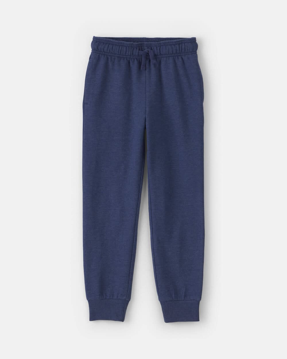 Boys French Terry Joggers - Navy Blue - Navy - 8