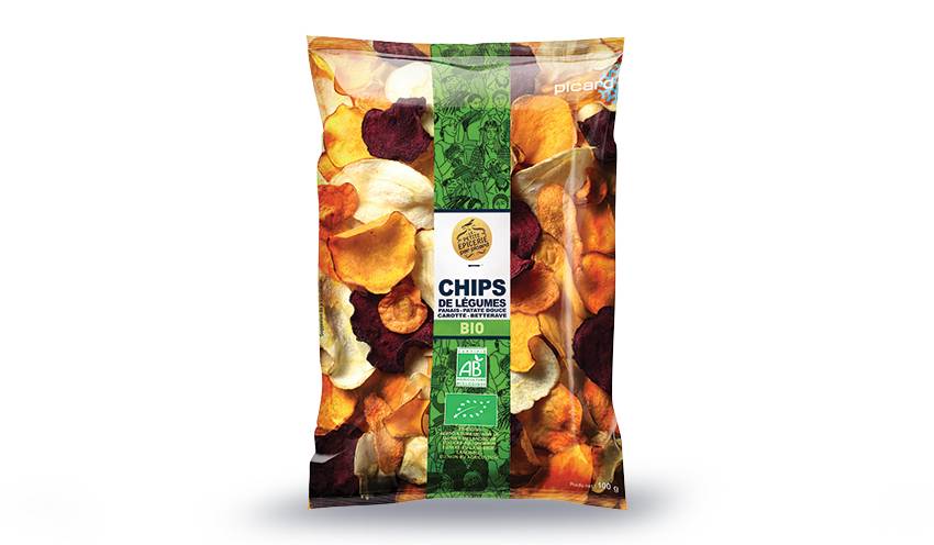 Chips de légumes bio