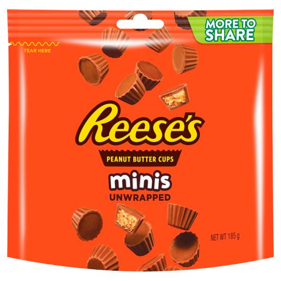 Reese's Minis Unwrapped Peanut Butter Cups More To Share